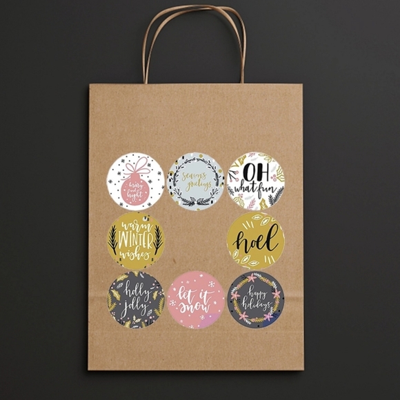 5 for $15 🆕️100 Holiday stickers - Picture 2 of 4